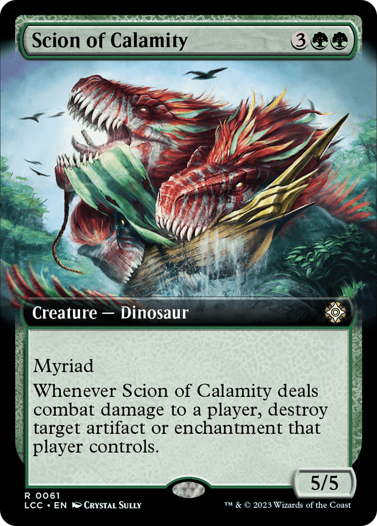 Scion of Calamity (Extended Art) [The Lost Caverns of Ixalan Commander] | Boutique FDB TCG