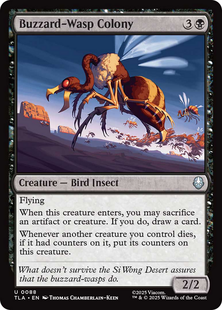 Buzzard-Wasp Colony [Avatar: The Last Airbender] | Boutique FDB TCG