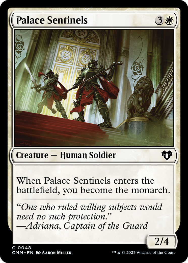 Palace Sentinels [Commander Masters] | Boutique FDB TCG