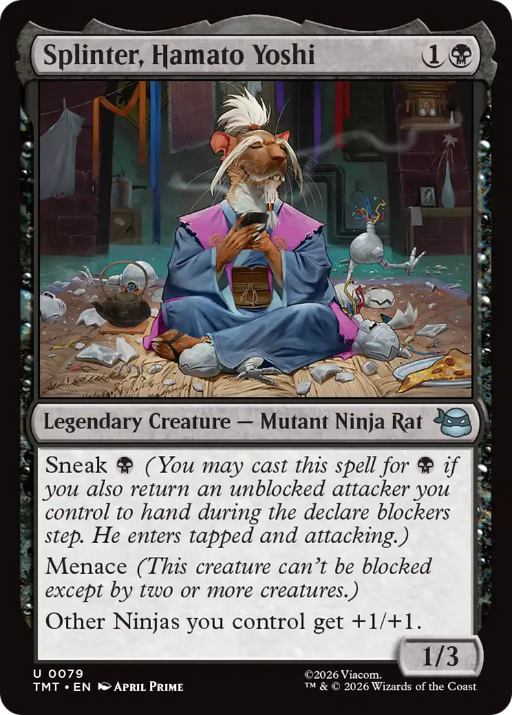Splinter, Hamato Yoshi [Teenage Mutant Ninja Turtles] | Boutique FDB TCG