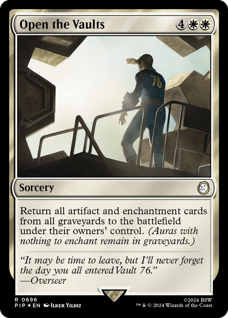 Open the Vaults (Surge Foil) [Fallout] | Boutique FDB TCG