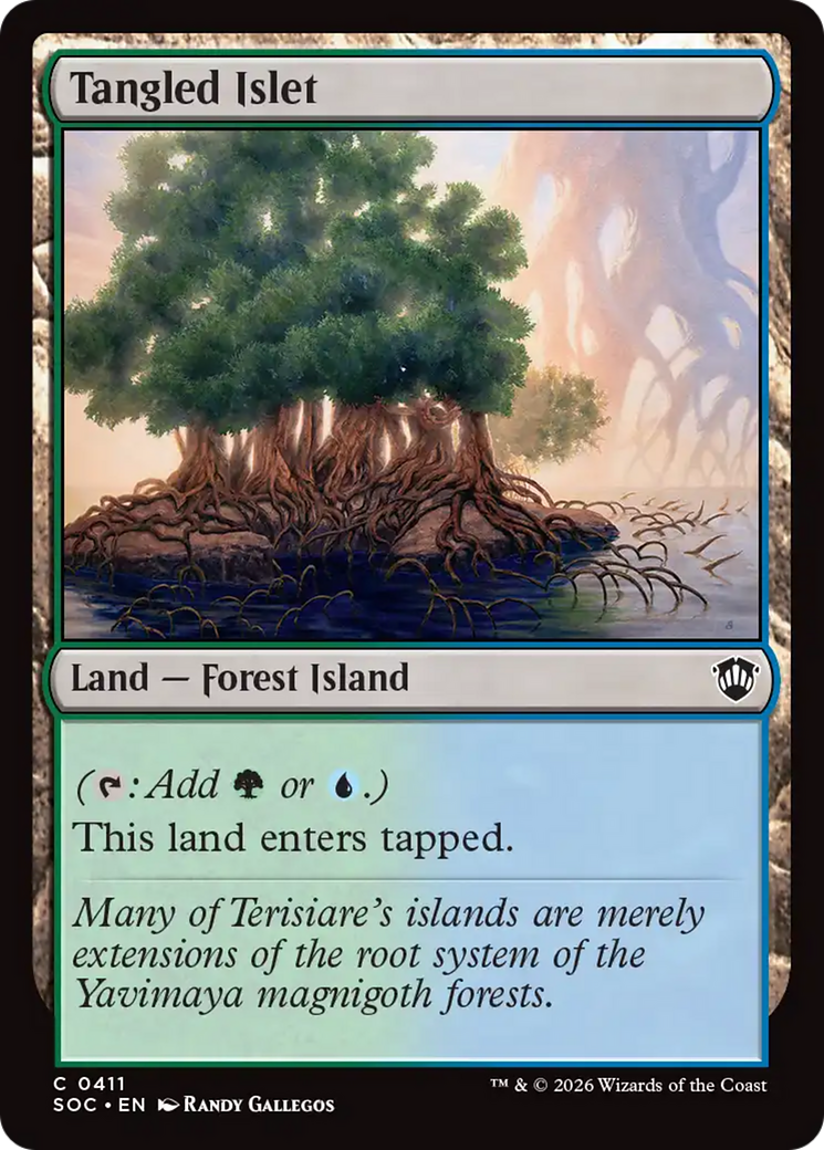 Tangled Islet [Secrets of Strixhaven Commander] | Boutique FDB TCG
