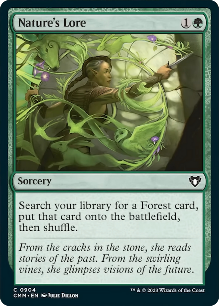 Nature's Lore [Commander Masters] | Boutique FDB TCG