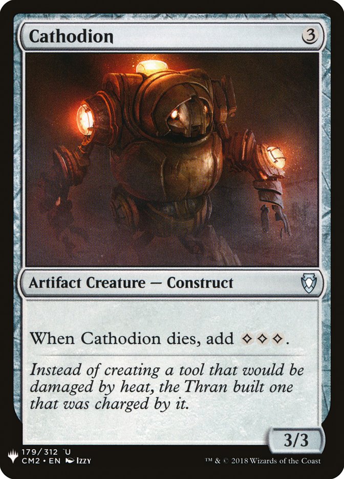 Cathodion [Mystery Booster] | Boutique FDB TCG