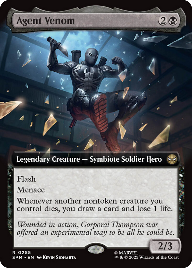 Agent Venom (Extended Art) [Marvel's Spider-Man] | Boutique FDB TCG