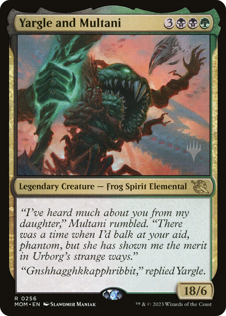 Yargle and Multani (Promo Pack) [March of the Machine Promos] | Boutique FDB TCG