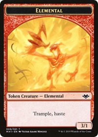 Elemental (009) // Goblin Double-Sided Token [Modern Horizons Tokens] | Boutique FDB TCG