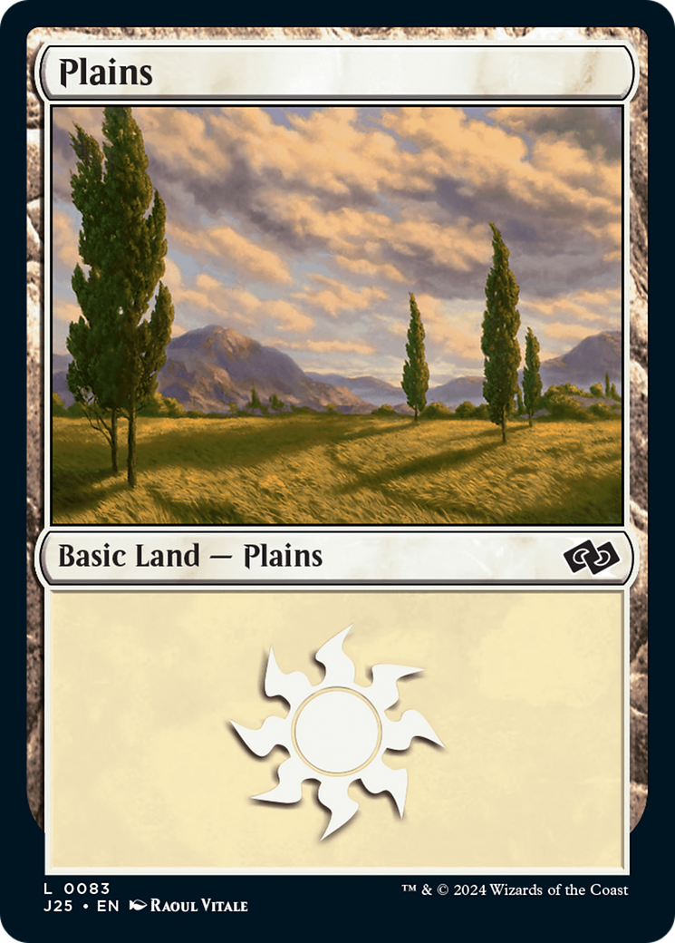 Plains (83) [Foundations Jumpstart] | Boutique FDB TCG