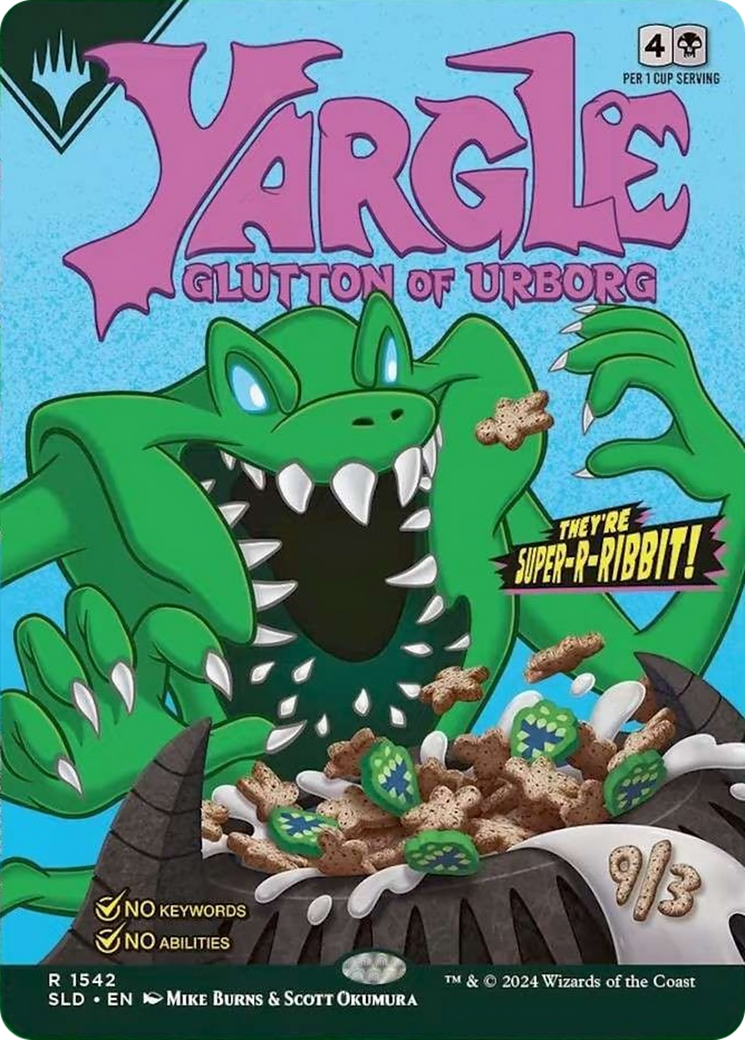 Yargle, Glutton of Urborg (Rainbow Foil) [Secret Lair Drop Series] | Boutique FDB TCG