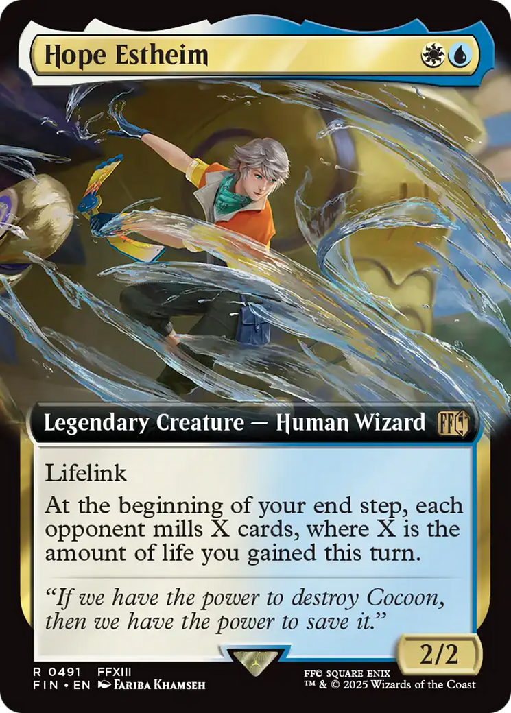 Hope Estheim (Extended Art) [FINAL FANTASY] | Boutique FDB TCG