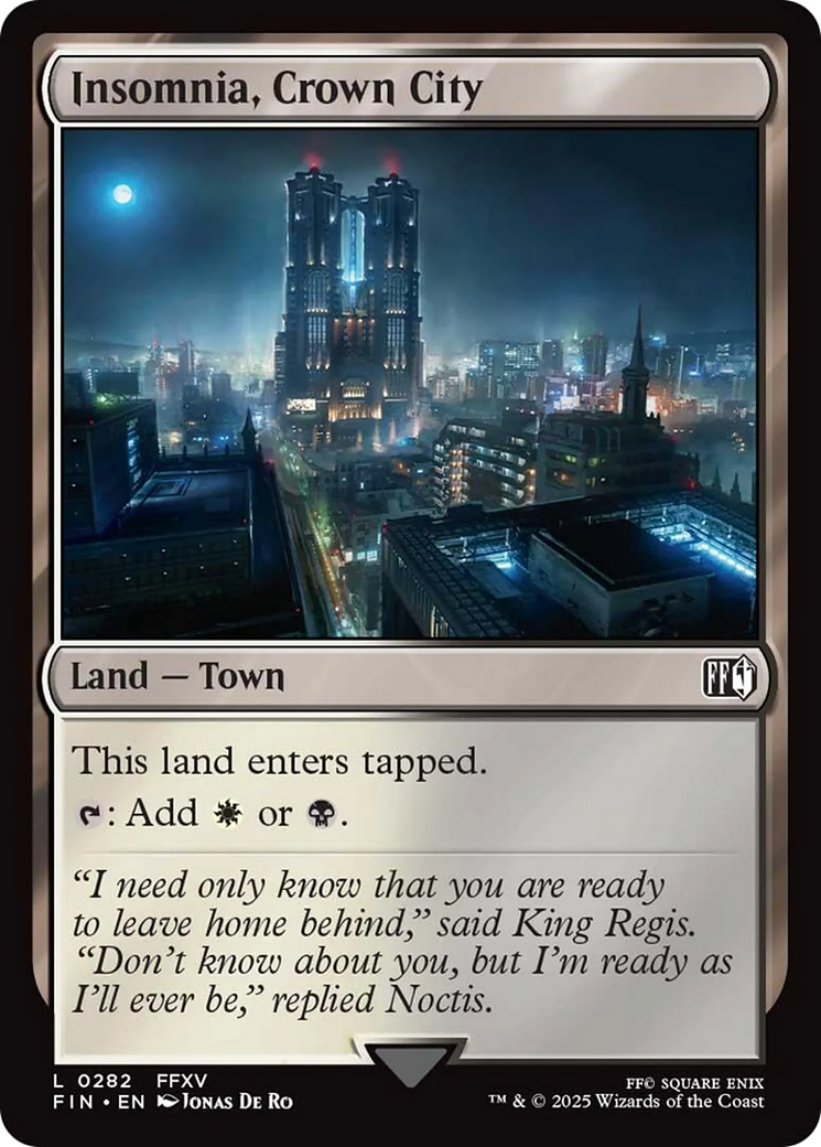 Insomnia, Crown City [FINAL FANTASY] | Boutique FDB TCG