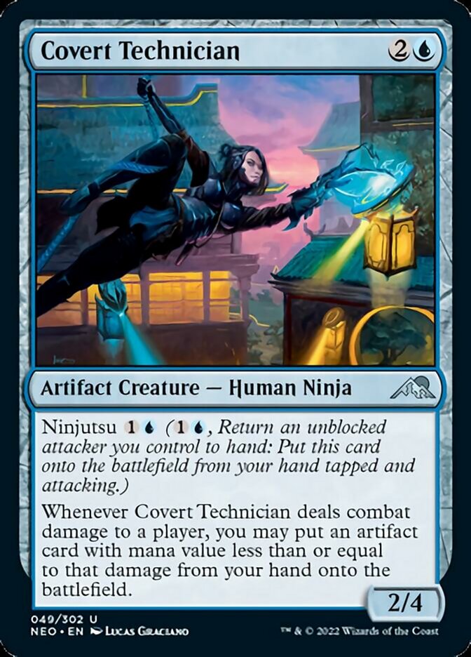 Covert Technician [Kamigawa: Neon Dynasty] | Boutique FDB TCG