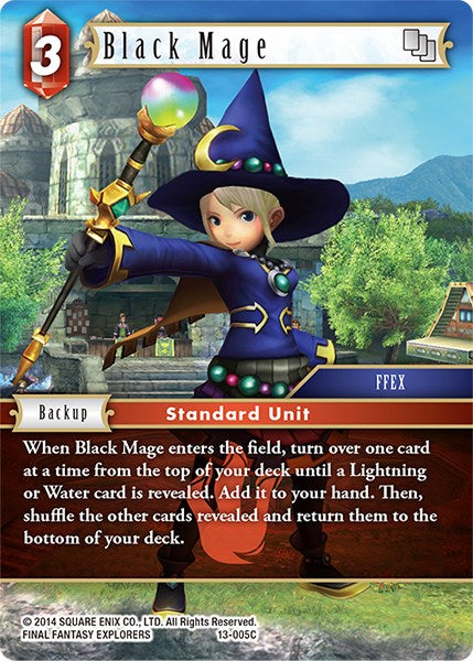 Black Mage [Opus XIII: Crystal Radiance] | Boutique FDB TCG