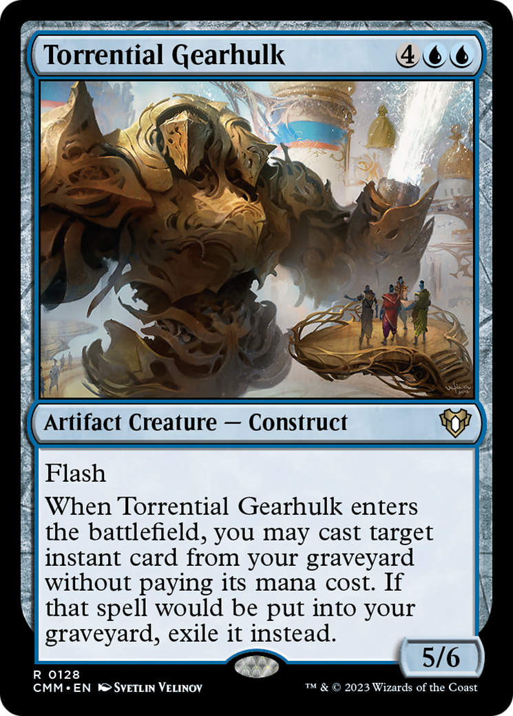 Torrential Gearhulk [Commander Masters] | Boutique FDB TCG