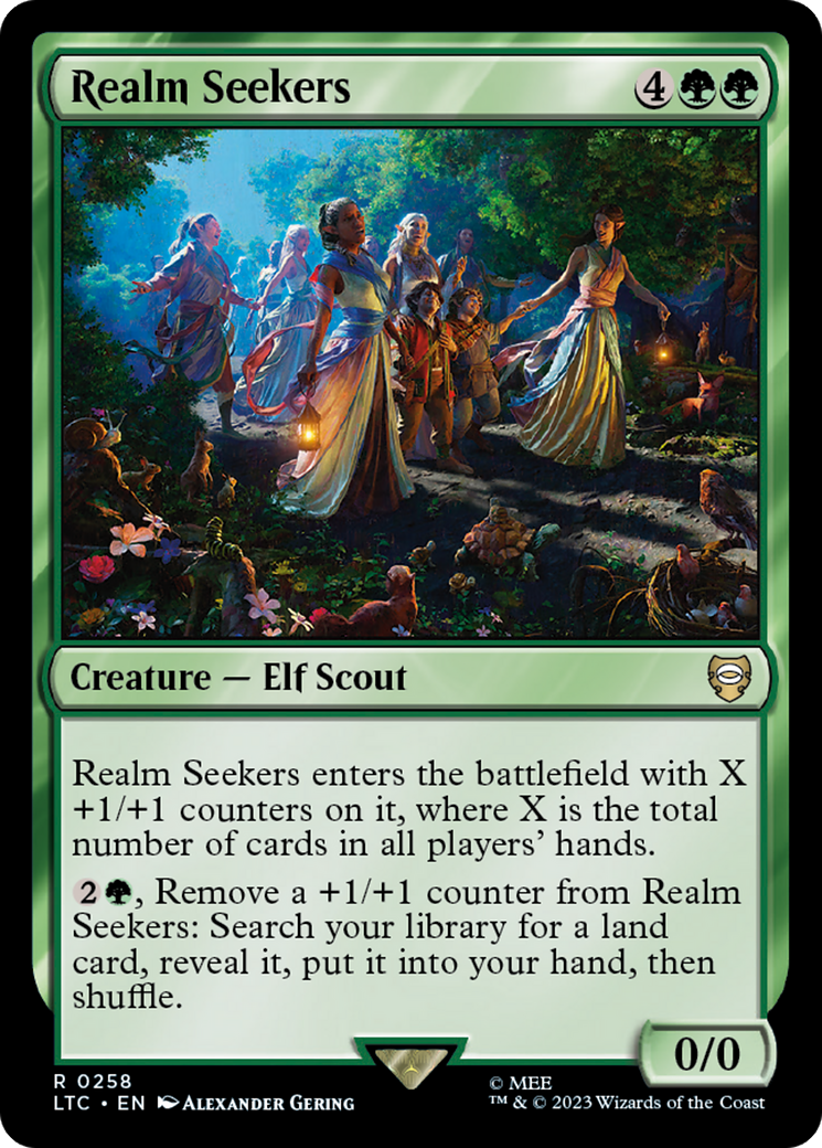 Realm Seekers [The Lord of the Rings: Tales of Middle-Earth Commander] | Boutique FDB TCG