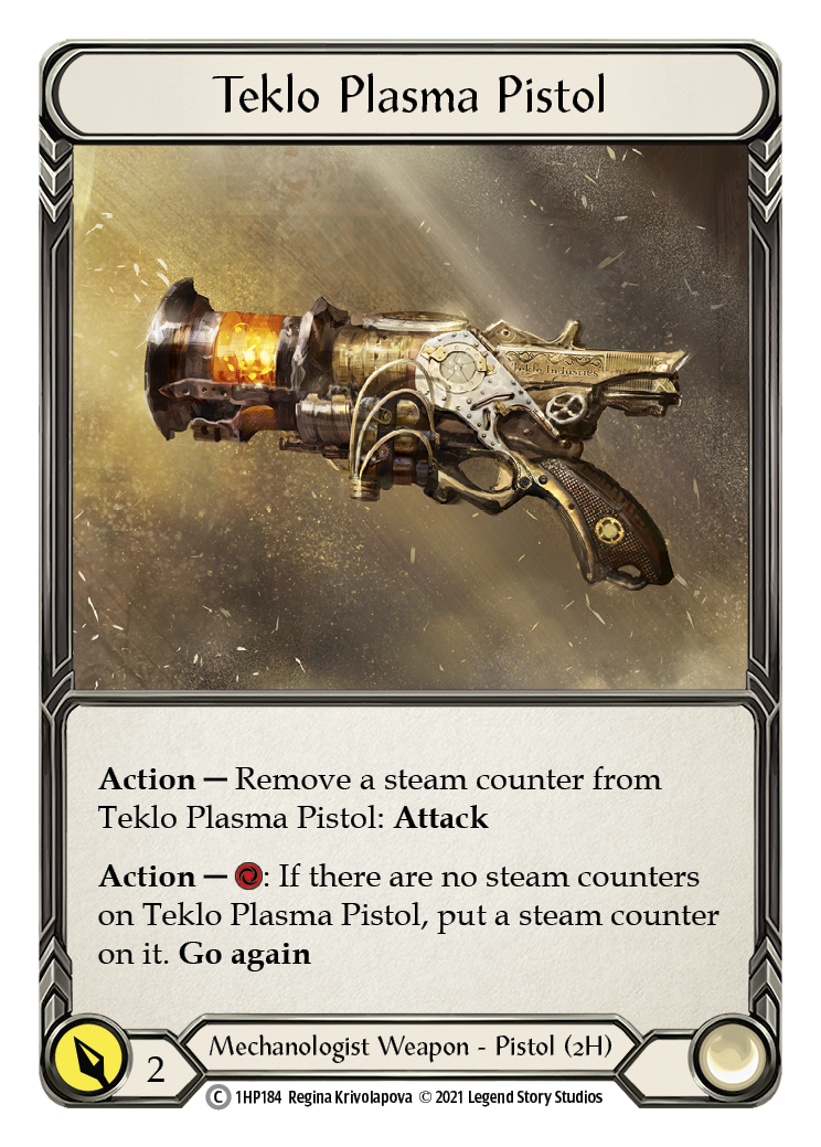 Teklo Plasma Pistol [1HP184] (History Pack 1) | Boutique FDB TCG