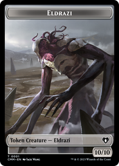 Eldrazi // Knight Double-Sided Token [Commander Masters Tokens] | Boutique FDB TCG