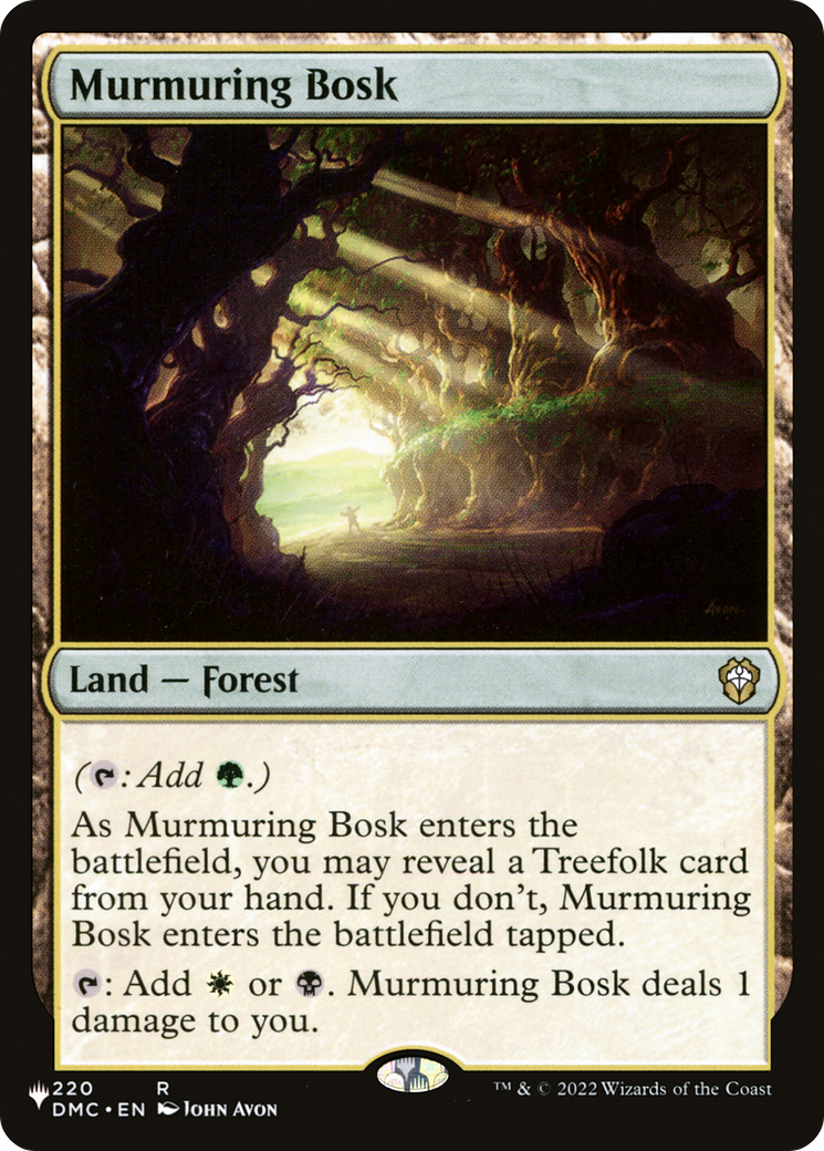 Murmuring Bosk (DMC) [The List] | Boutique FDB TCG