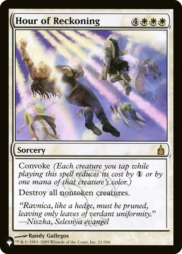Hour of Reckoning (MOC) [The List] | Boutique FDB TCG