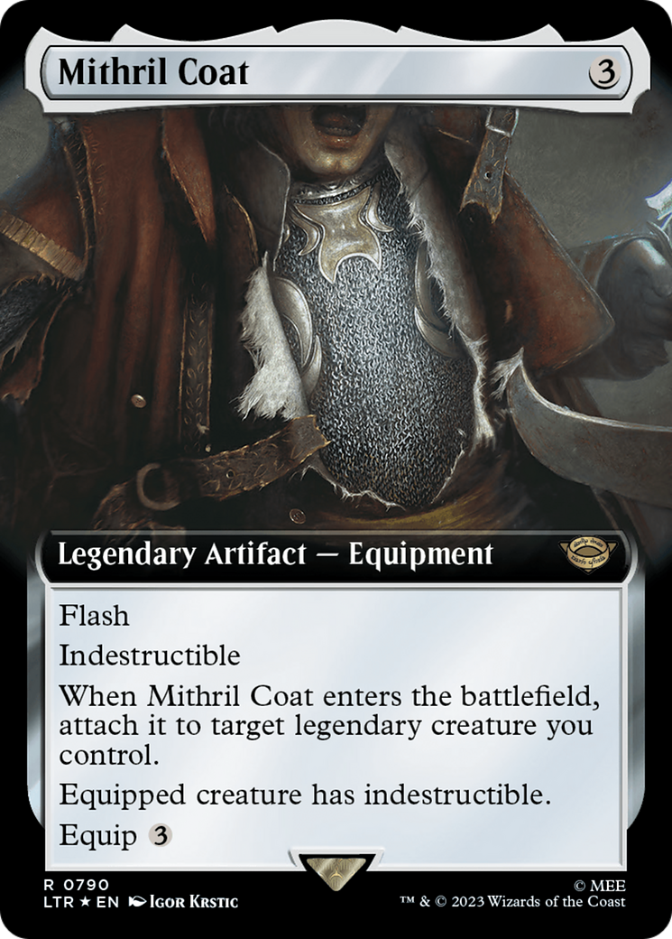 Mithril Coat (Extended Art) (Surge Foil) [The Lord of the Rings: Tales of Middle-Earth] | Boutique FDB TCG