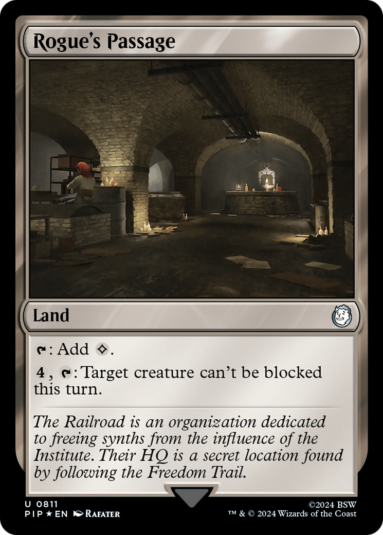Rogue's Passage (Surge Foil) [Fallout] | Boutique FDB TCG