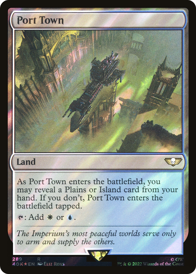 Port Town (Surge Foil) [Marvel Super Heroes Commander] | Boutique FDB TCG