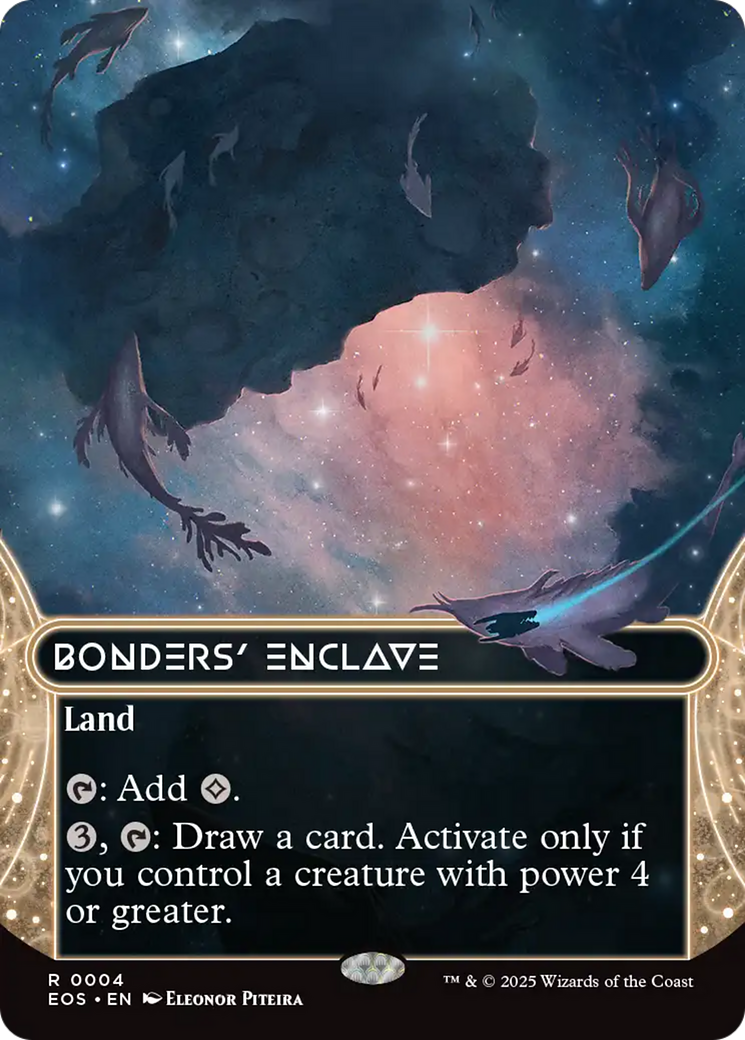 Bonders' Enclave (0004) (Borderless) [Edge of Eternities: Stellar Sights] | Boutique FDB TCG