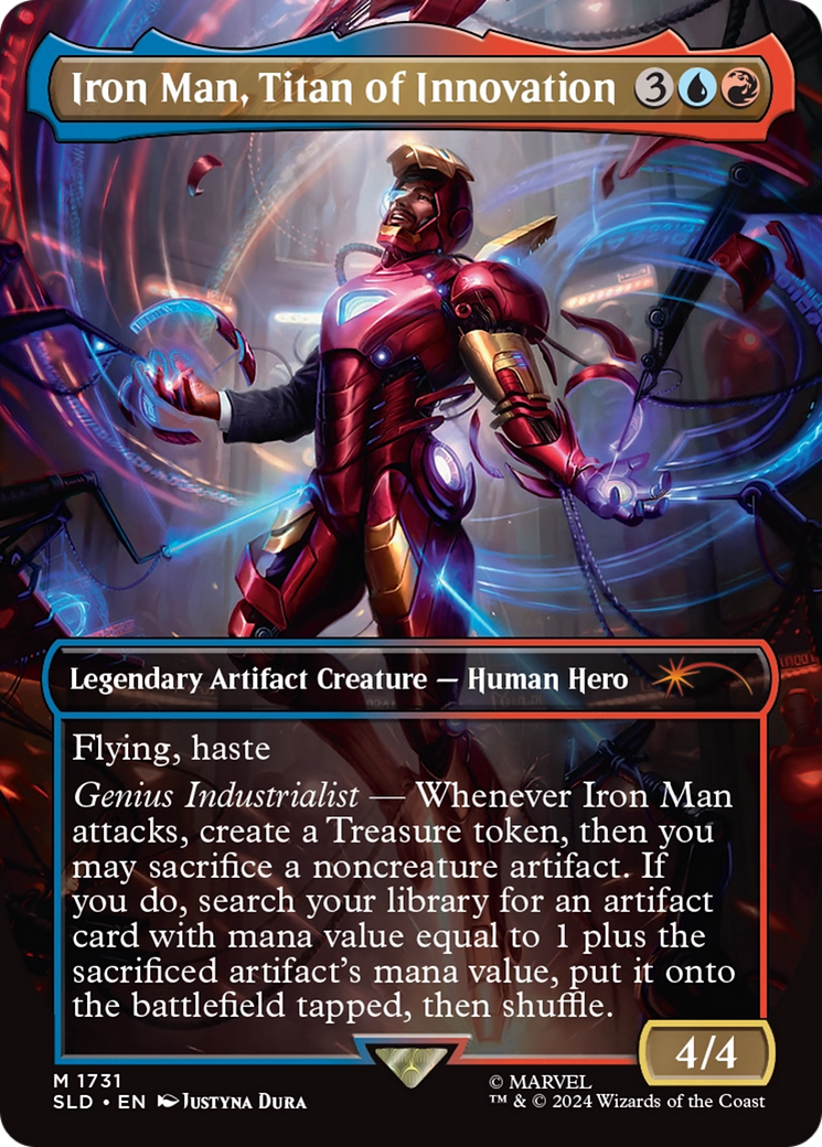 Iron Man, Titan of Innovation [Secret Lair Drop Series] | Boutique FDB TCG