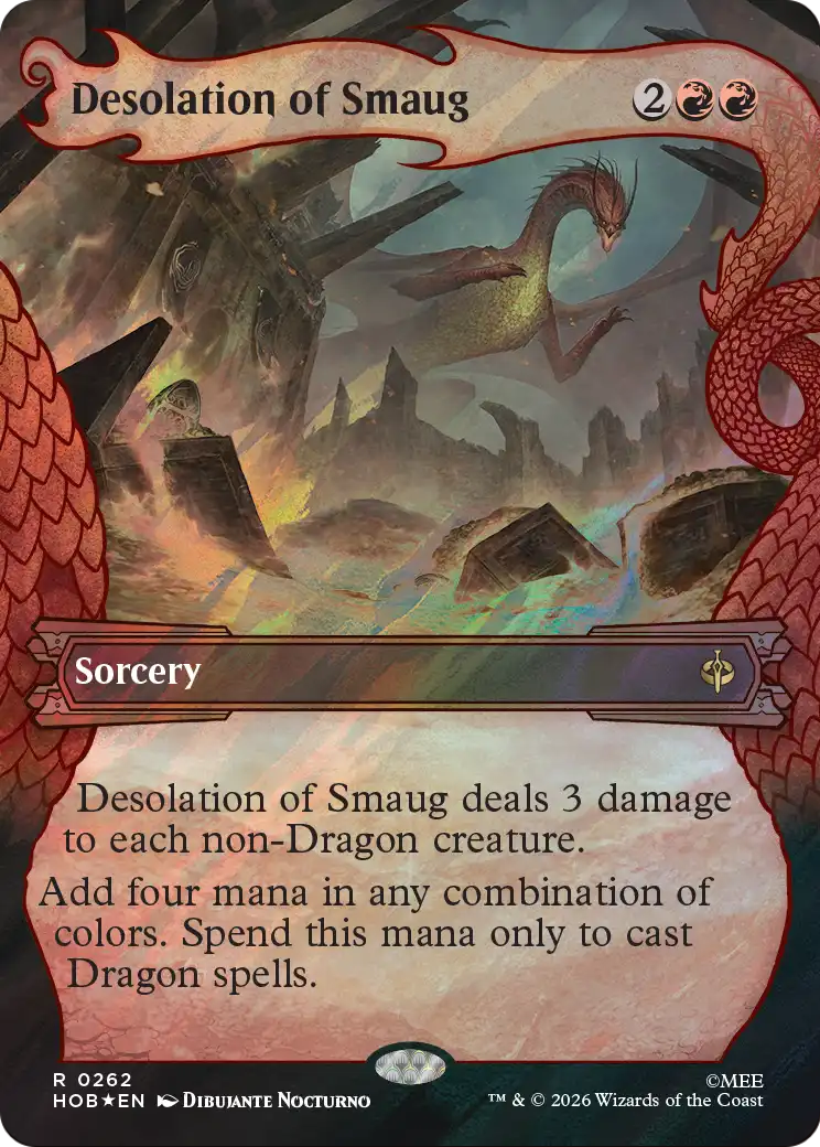 Desolation of Smaug (Showcase) (Surge Foil) [The Hobbit] | Boutique FDB TCG