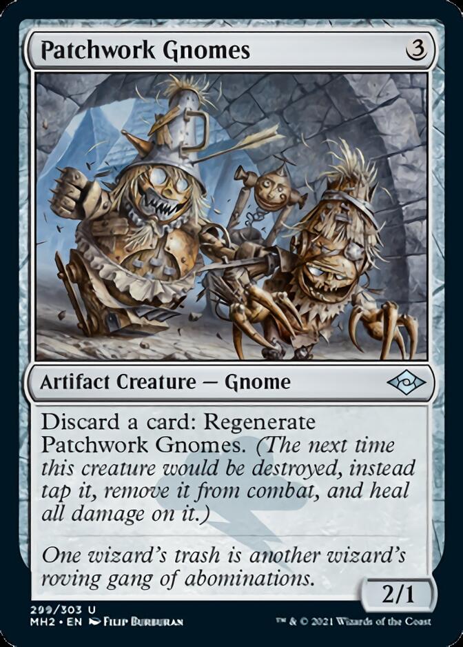 Patchwork Gnomes (Foil Etched) [Modern Horizons 2] | Boutique FDB TCG