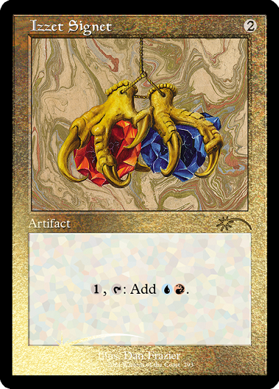 Izzet Signet (Retro) (Foil Etched) [Secret Lair Drop Series] | Boutique FDB TCG
