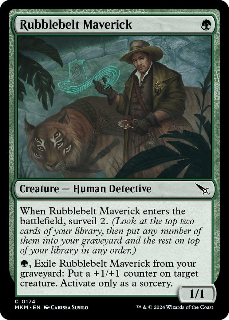 Rubblebelt Maverick [Murders at Karlov Manor] | Boutique FDB TCG