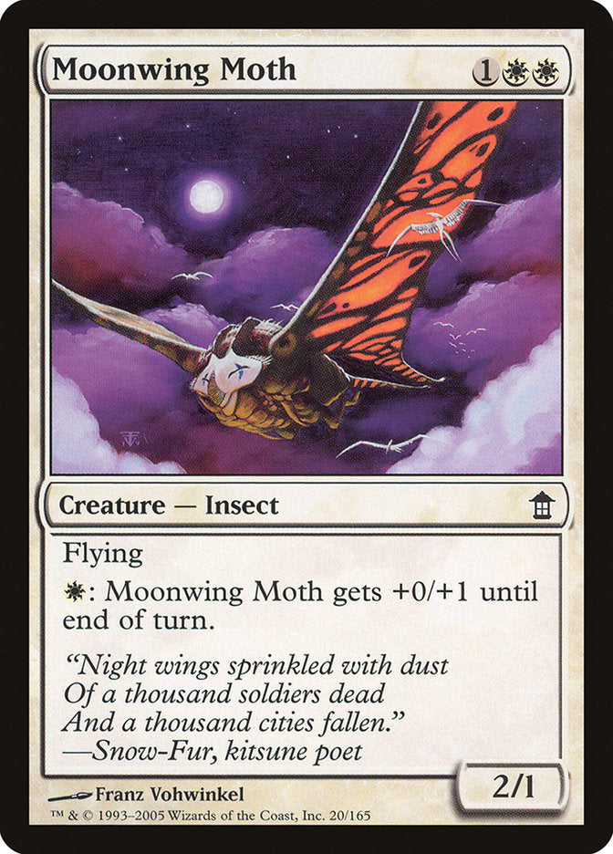 Moonwing Moth [Saviors of Kamigawa] | Boutique FDB TCG