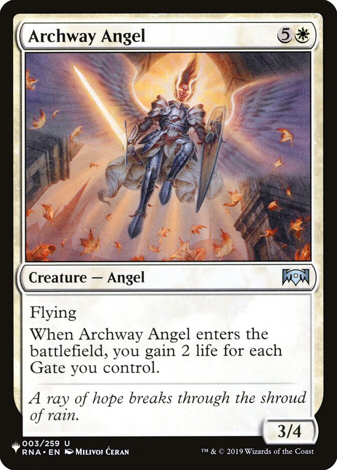 Archway Angel [The List] | Boutique FDB TCG