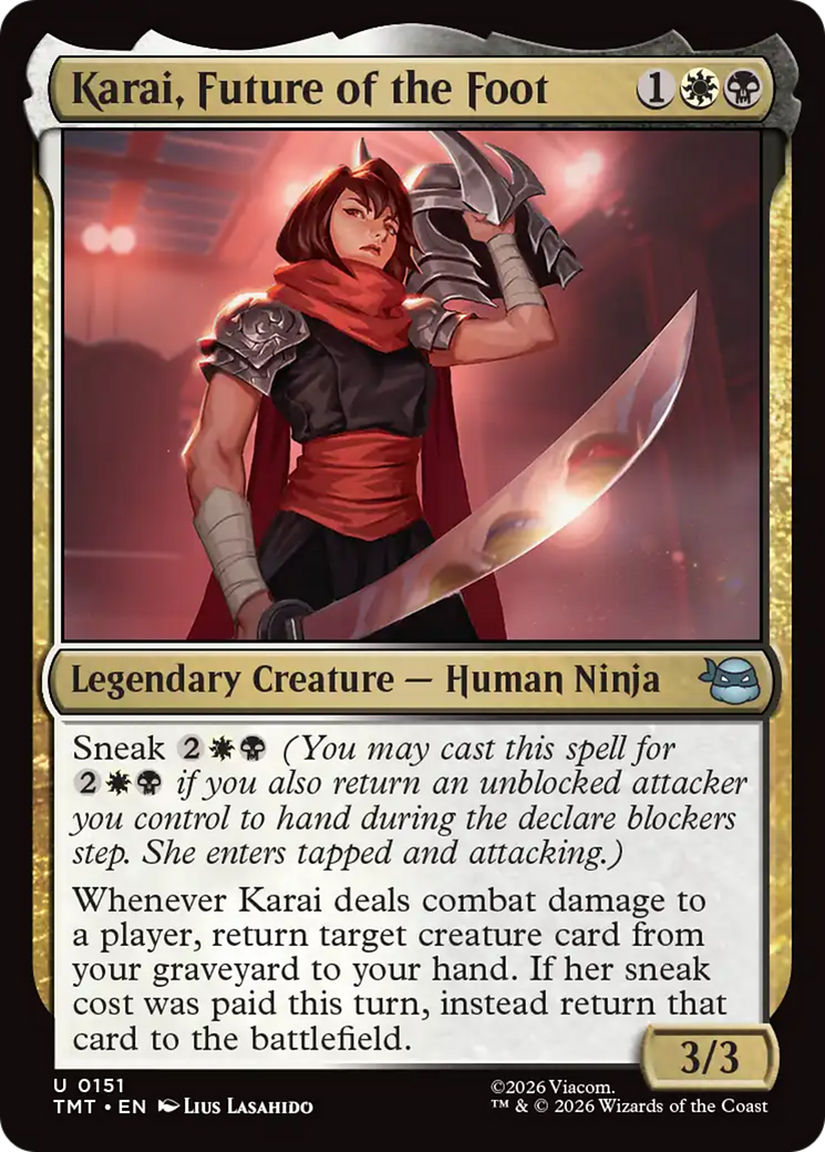 Karai, Future of the Foot [Teenage Mutant Ninja Turtles] | Boutique FDB TCG