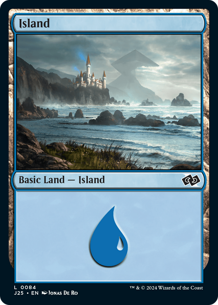 Island (84) [Foundations Jumpstart] | Boutique FDB TCG