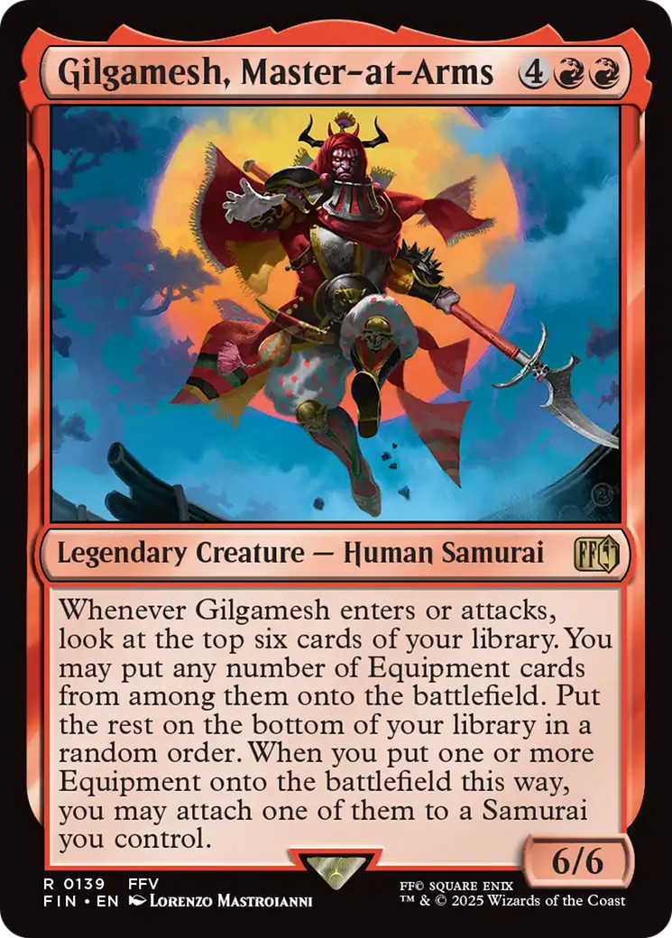 Gilgamesh, Master-at-Arms [FINAL FANTASY] | Boutique FDB TCG