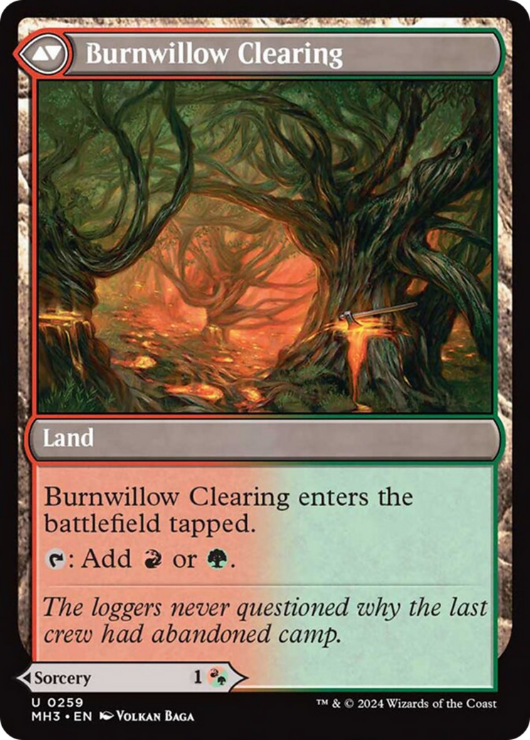 Stump Stomp // Burnwillow Clearing [Modern Horizons 3] | Boutique FDB TCG