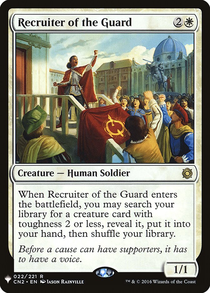 Recruiter of the Guard [Mystery Booster] | Boutique FDB TCG