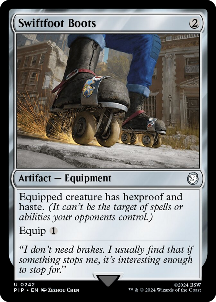 Swiftfoot Boots [Fallout] | Boutique FDB TCG