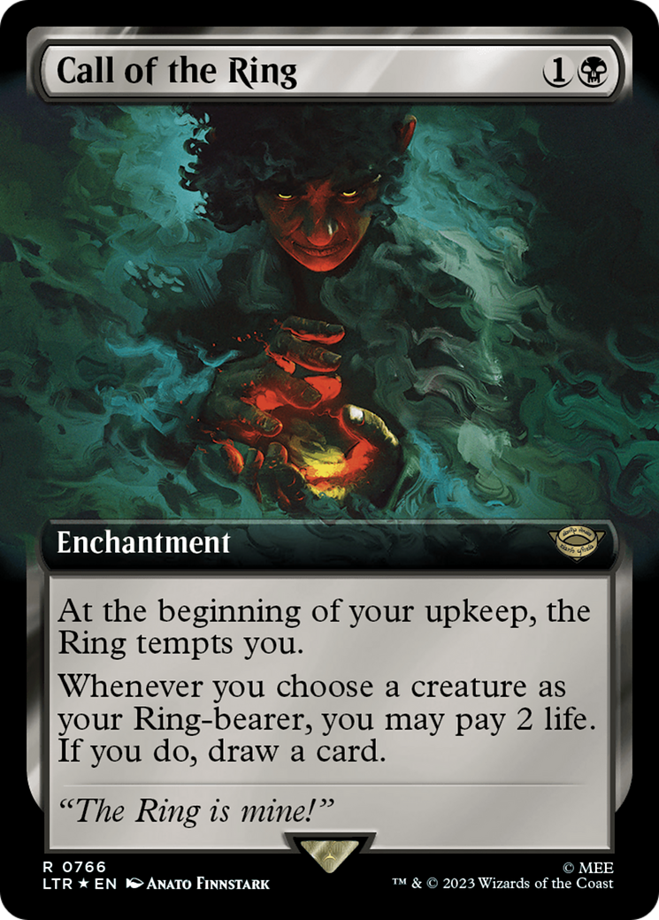 Call of the Ring (Extended Art) (Surge Foil) [The Lord of the Rings: Tales of Middle-Earth] | Boutique FDB TCG