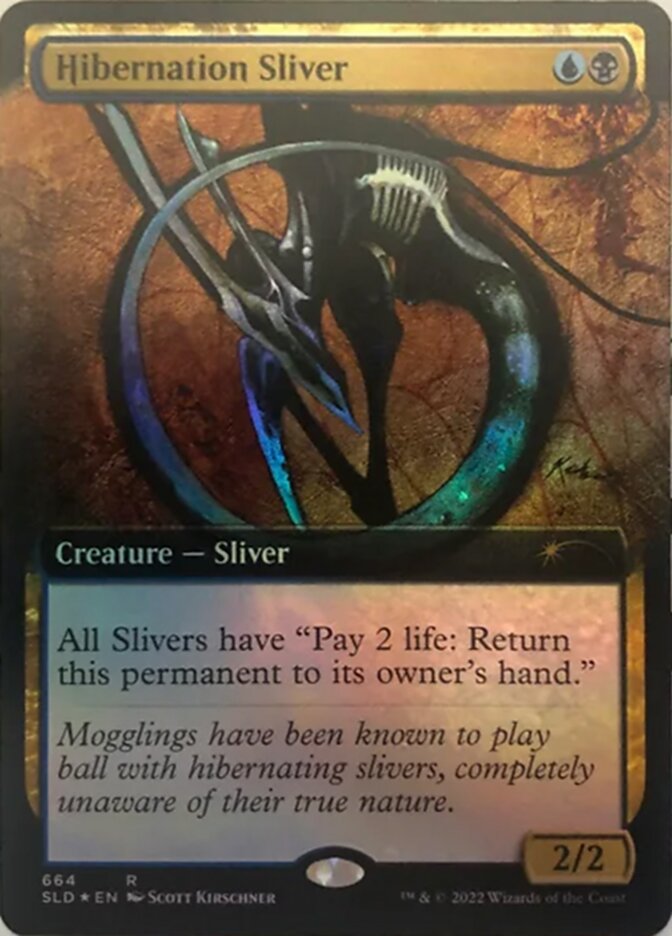 Hibernation Sliver (Extended Art) [Secret Lair Drop Promos] | Boutique FDB TCG