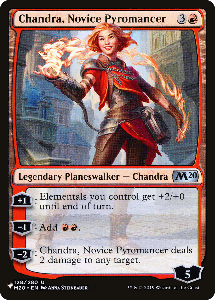 Chandra, Novice Pyromancer [The List Reprints] | Boutique FDB TCG