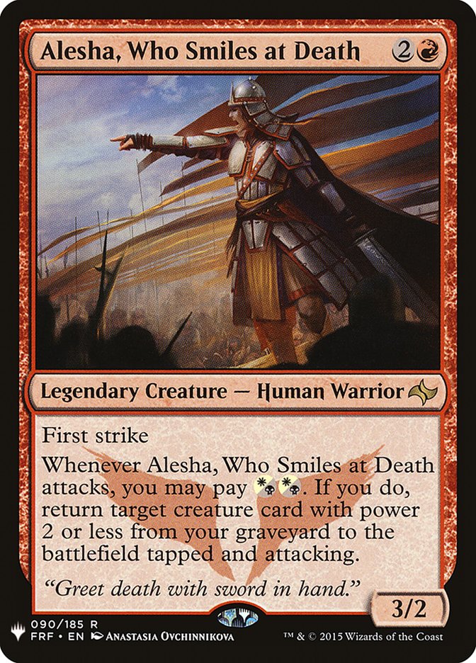Alesha, Who Smiles at Death [Mystery Booster] | Boutique FDB TCG