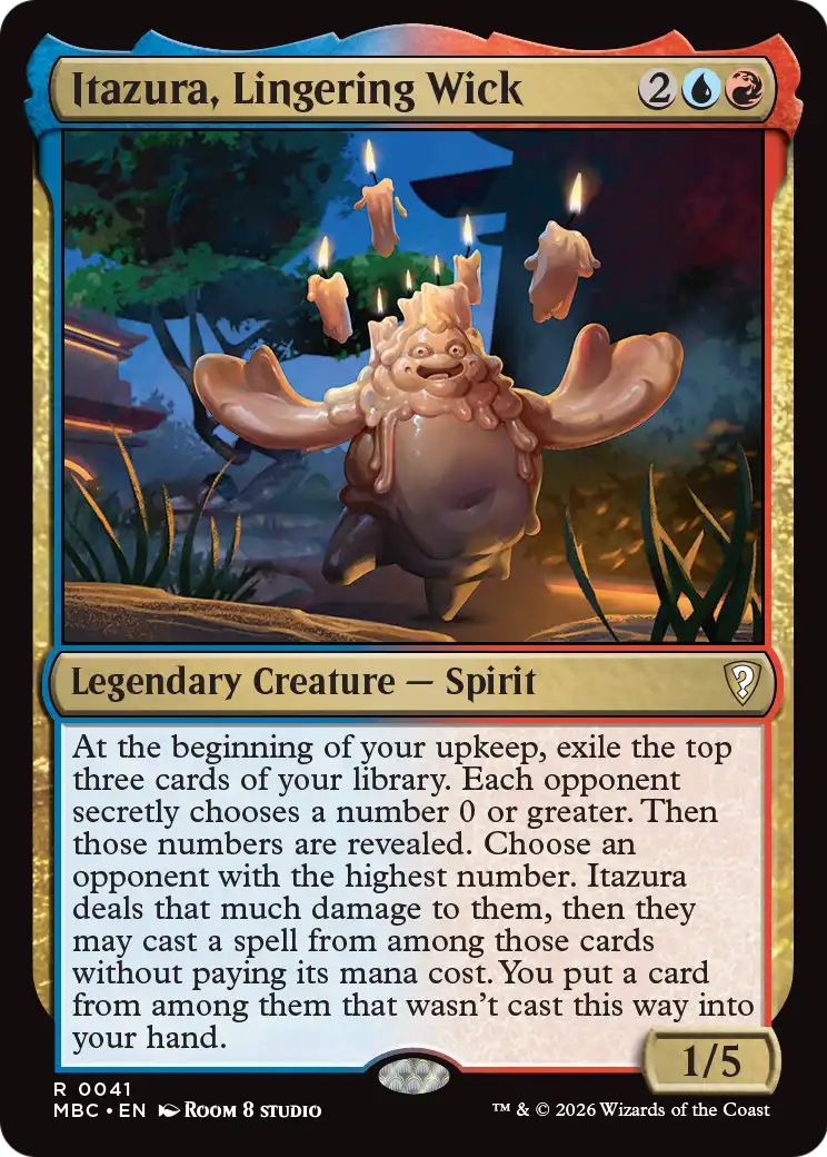 Itazura, Lingering Wick [Mystery Booster: Commander Edition] | Boutique FDB TCG