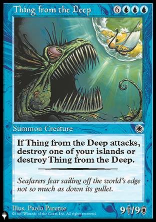 Thing from the Deep [The List] | Boutique FDB TCG