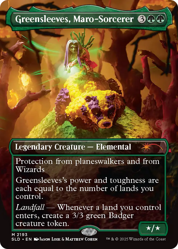 Greensleeves, Maro-Sorcerer (Rainbow Foil) [Secret Lair Drop Series] | Boutique FDB TCG