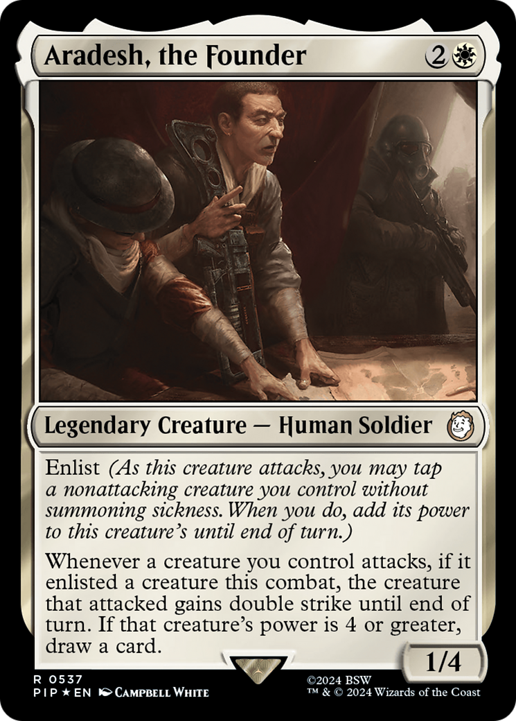 Aradesh, the Founder (Surge Foil) [Fallout] | Boutique FDB TCG