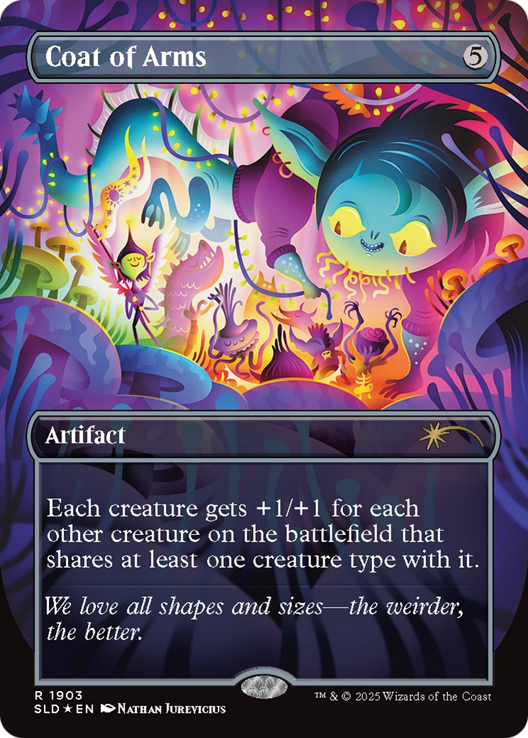 Coat of Arms (Double Rainbow Foil) [Secret Lair Drop Series] | Boutique FDB TCG