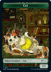 Dog // Cat Double-Sided Token [Secret Lair Commander Deck: Raining Cats and Dogs Tokens] | Boutique FDB TCG